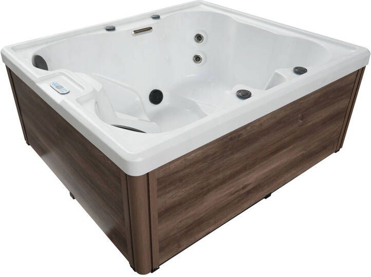 Badstuber Palermo outdoor whirlpool 4-persoons wit