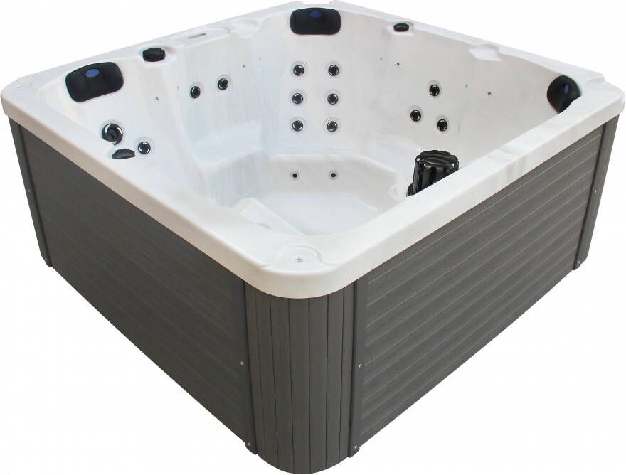 Badstuber Palma outdoor whirlpool 5-persoons wit