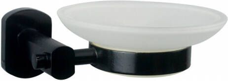 Badstuber Soho zeephouder mat zwart