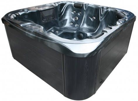 Badstuber Tahiti outdoor whirlpool 3 persoons parelgrijs