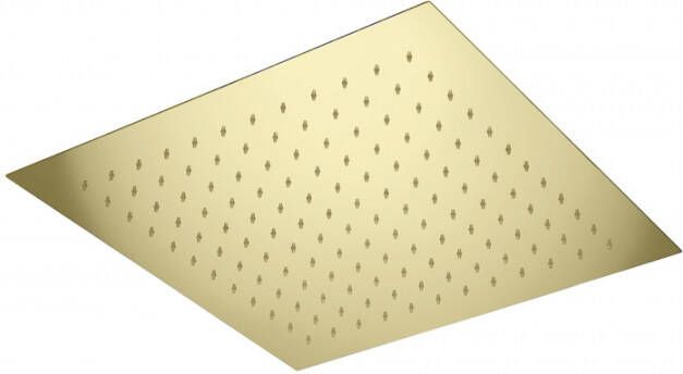 Bellezza Bagno Hoofddouche Belleza Bagno ClipOn Inbouw Regendouche Vierkant 34x34 cm Goud
