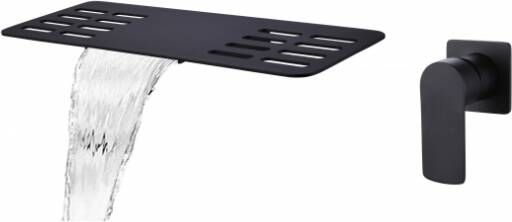 Best Design A-Line waterval badkraan zwart