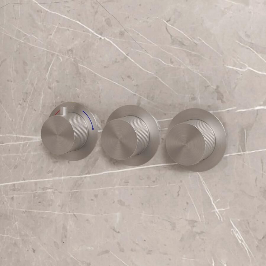 Best Design High End Ore complete 2-wegs inbouwthermostaat RVS