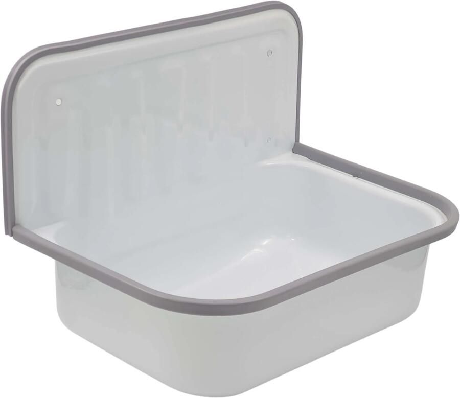 Best Design Suula uitstortgootsteen 50x33cm wit