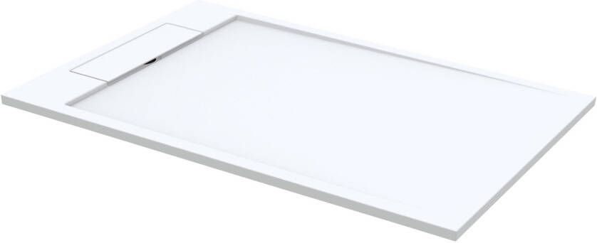 Best Design Decent solid surface douchebak mat wit 180x90x4 5cm