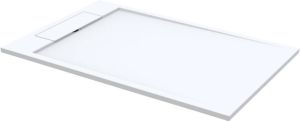 Best Design Decent solid surface douchebak mat wit 180x90x4 5cm