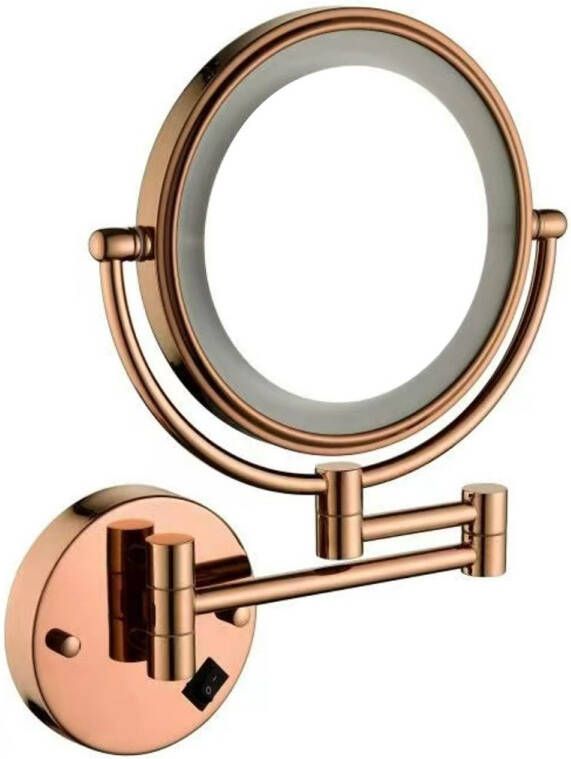 Best Design Dijon make-up spiegel incl. LED verlichting sunny bronze brons