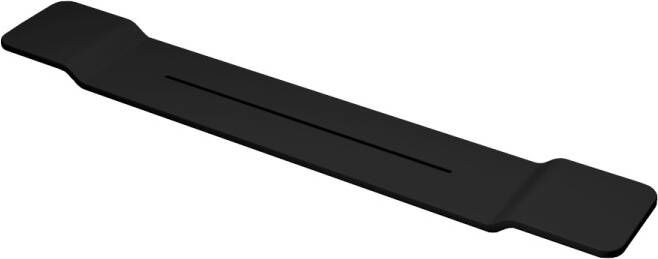 Best Design Hinza badplank 95cm solid surface zwart mat