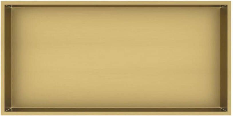 Best Design Nancy Lotus inbouwnis 61x30 5x7cm mat goud
