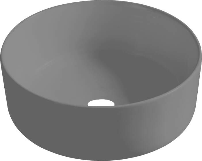 Best Design Luzz waskom 40cm keramiek grijs mat
