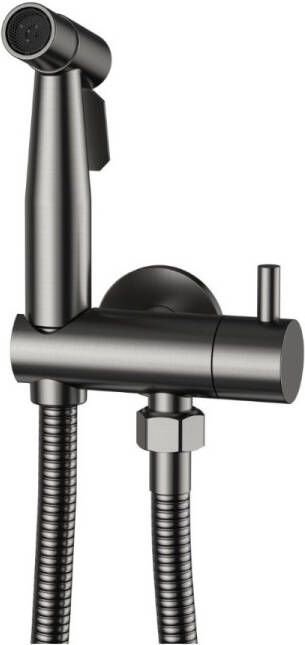 Best Design Moya knijp handdoucheset gunmetal