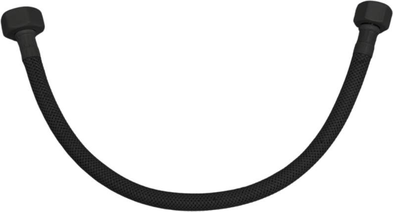 Best Design Nero flexibele aansluitslang 35cm 1 2" x 3 8" zwart mat