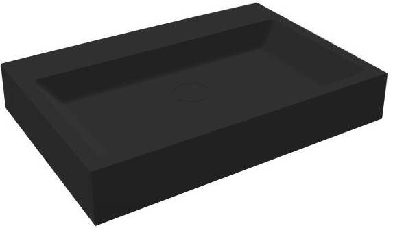 Best Design Nero Opera solid surface wastafel 60x42x10cm