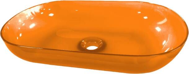 Best Design Transpa Orange waskom 54x34cm