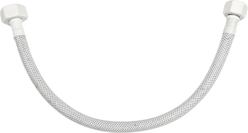 Best Design White flexibele aansluitslang 35cm 1 2" x 3 8" wit mat