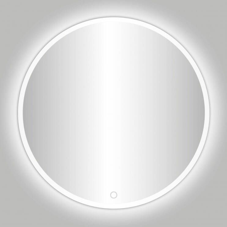 Best Design White Venetië ronde spiegel wit incl. LED-verlichting Ø 60cm