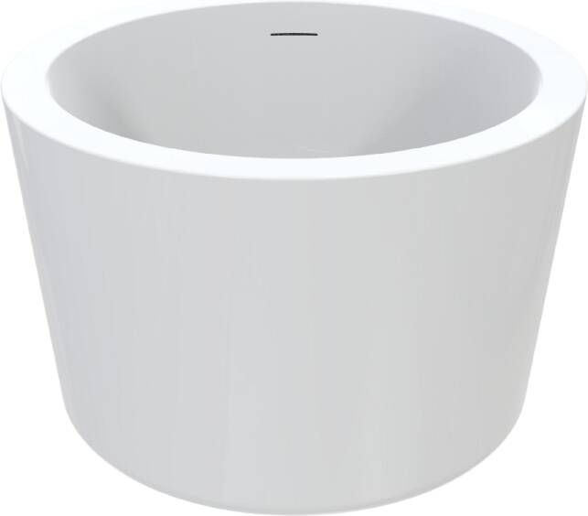 Best Design Zen rond vrijstaand bad 104x67cm wit glans