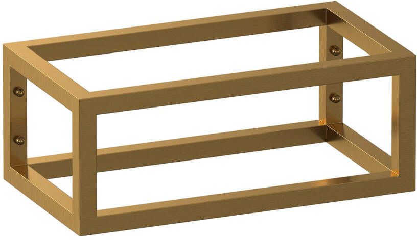 Brauer Believe frame voor fontein 40cm messing geborsteld PVD