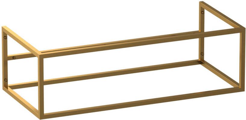 Brauer Believe frame voor wastafel 100cm messing geborsteld PVD