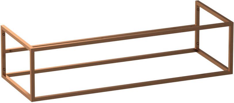 Brauer Believe frame voor wastafel 120cm koper geborsteld PVD