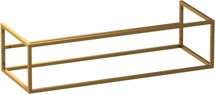 Brauer Believe frame voor wastafel 120cm messing geborsteld PVD