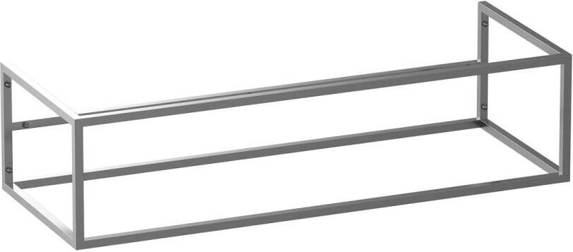 Brauer Believe frame voor wastafel 120cm RVS geborsteld