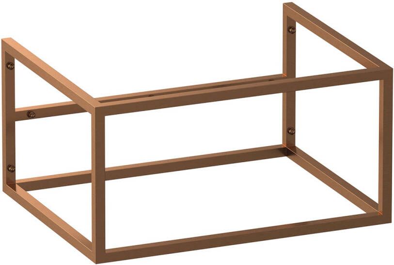 Brauer Believe frame voor wastafel 60cm koper geborsteld PVD