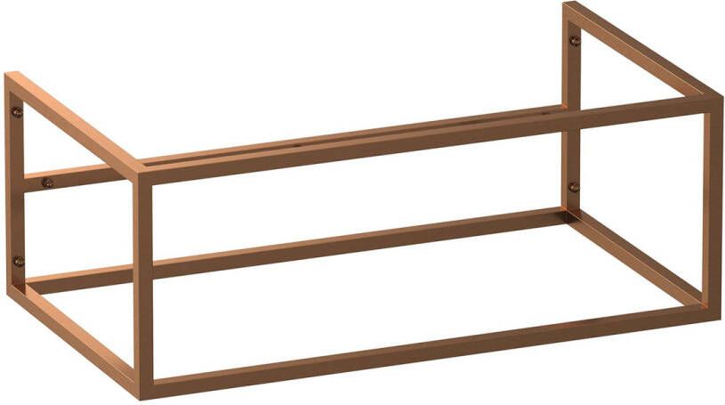 Brauer Believe frame voor wastafel 80cm koper geborsteld PVD