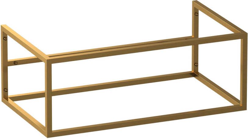 Brauer Believe frame voor wastafel 80cm messing geborsteld PVD