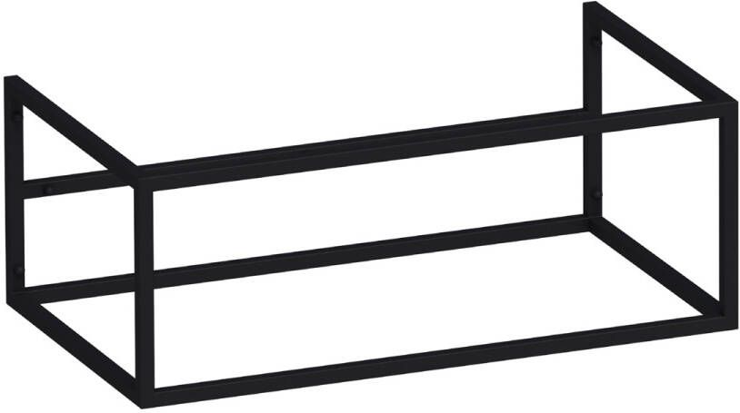 Brauer Believe frame voor wastafel 80cm zwart mat