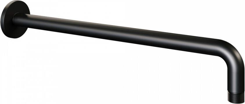 Brauer Black Edition Wandarm gebogen 40cm mat zwart 5-S-5504