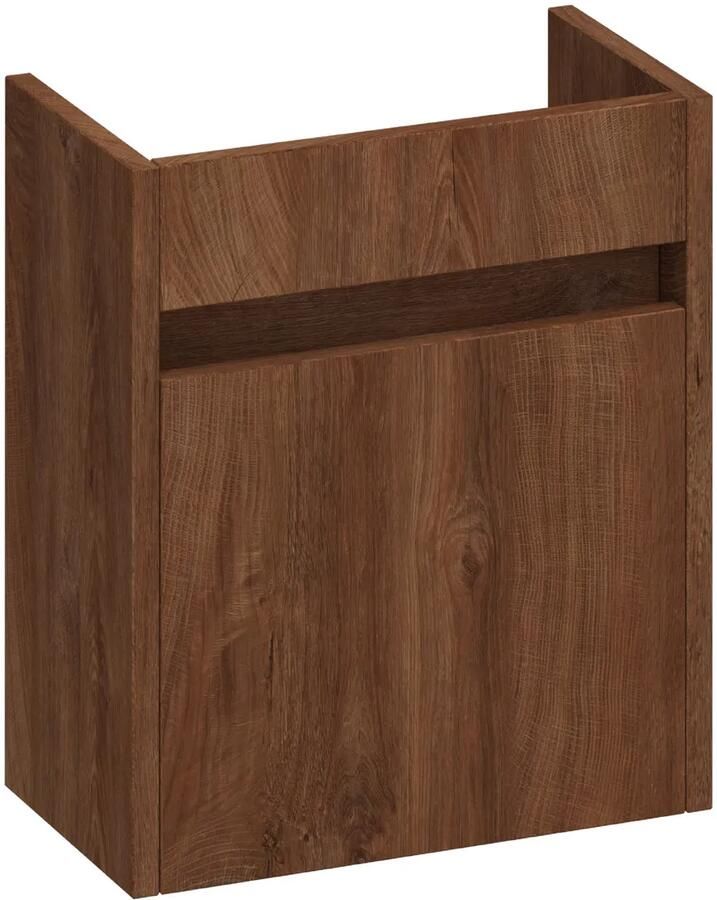 Brauer Adore fonteinkast 40cm met 1 deur rechtsdraaiend forest cacao