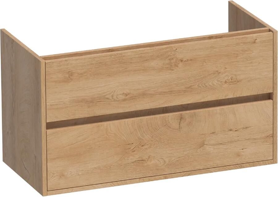 Brauer Adore onderkast 100cm met 2 softclose lades forest tan