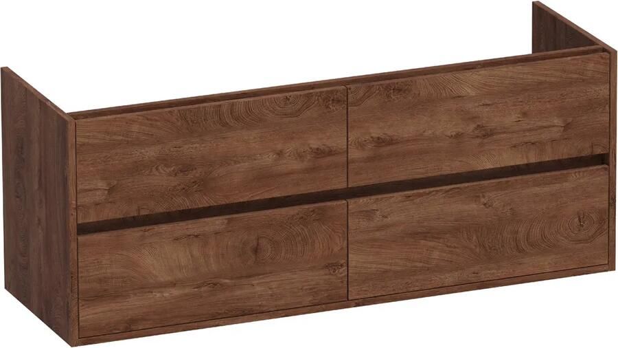 Brauer Adore onderkast 140cm met 4 softclose lades forest cacao