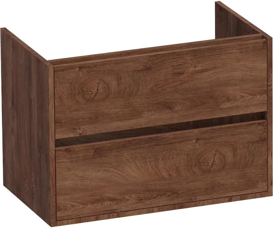 Brauer Adore onderkast 80cm met 2 softclose lades forest cacao