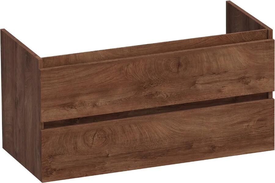 Brauer Joy onderkast 100cm met 2 softclose lades forest cacao