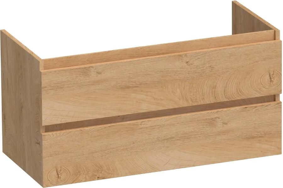 Brauer Joy onderkast 100cm met 2 softclose lades forest tan
