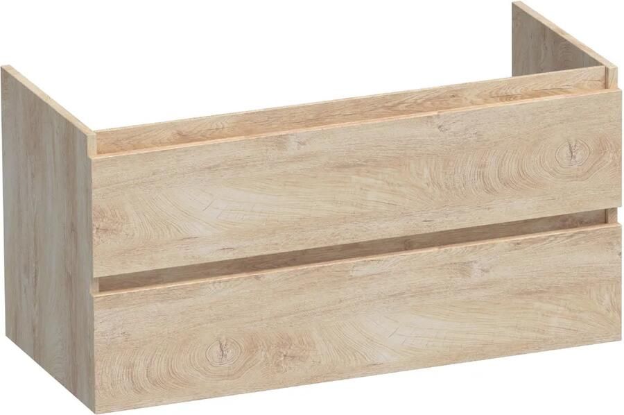 Brauer Joy onderkast 100cm met 2 softclose lades forest wheat
