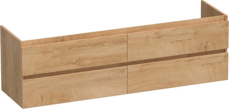 Brauer Joy onderkast 160cm met 4 softclose lades forest tan