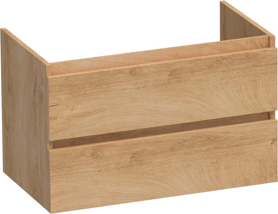 Brauer Joy onderkast 80cm met 2 softclose lades forest tan