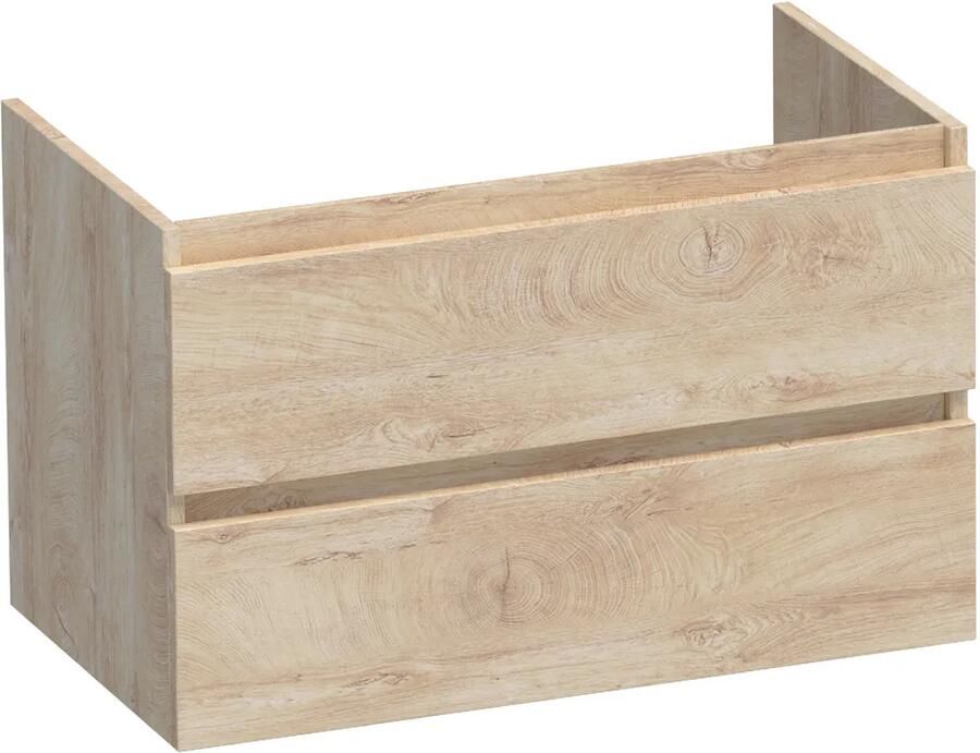 Brauer Joy onderkast 80cm met 2 softclose lades forest wheat