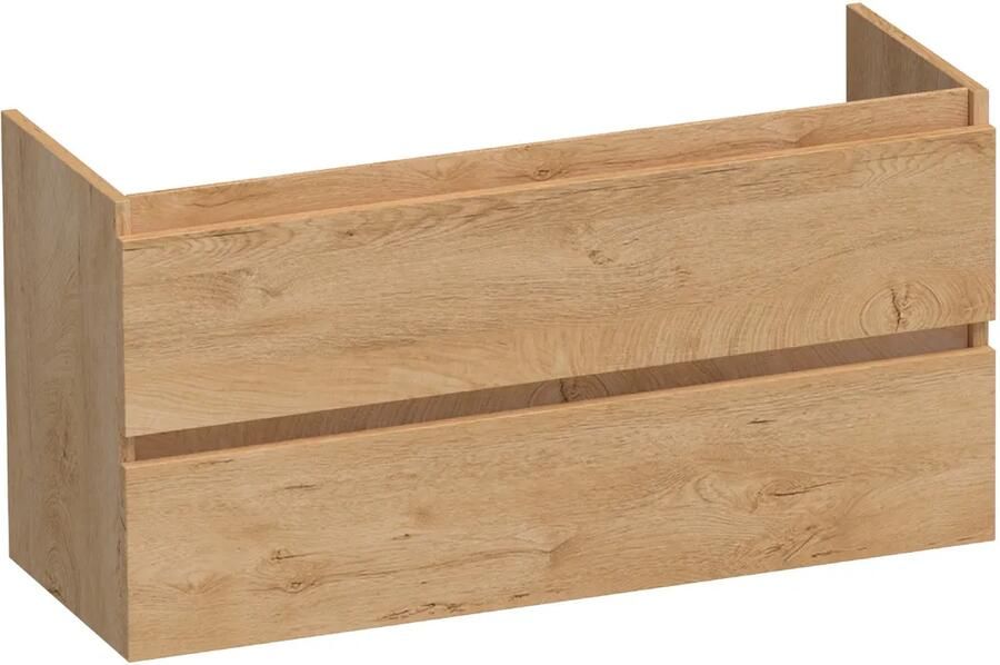 Brauer Joy onderkast ondiep 100cm met 2 softclose lades forest tan