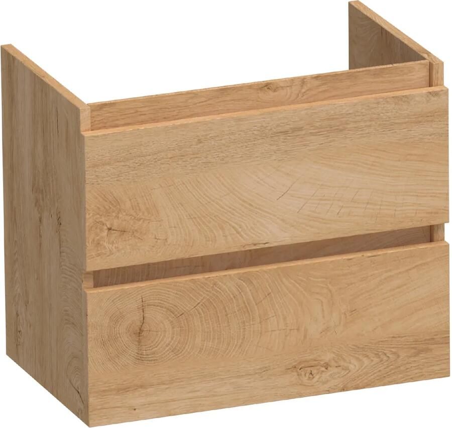 Brauer Joy onderkast ondiep 60cm met 2 softclose lades forest tan