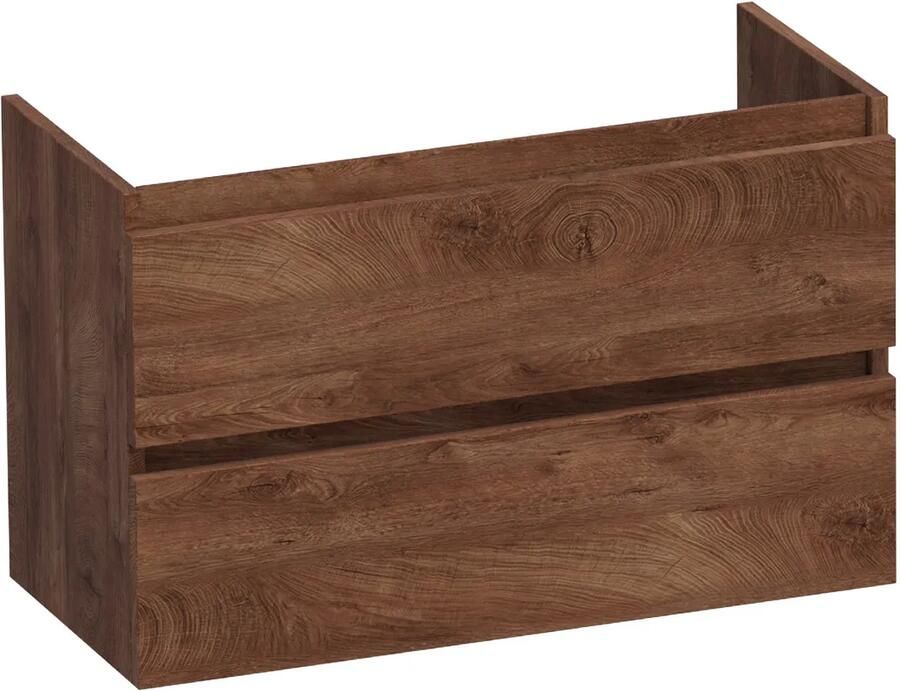 Brauer Joy onderkast ondiep 80cm met 2 softclose lades forest cacao