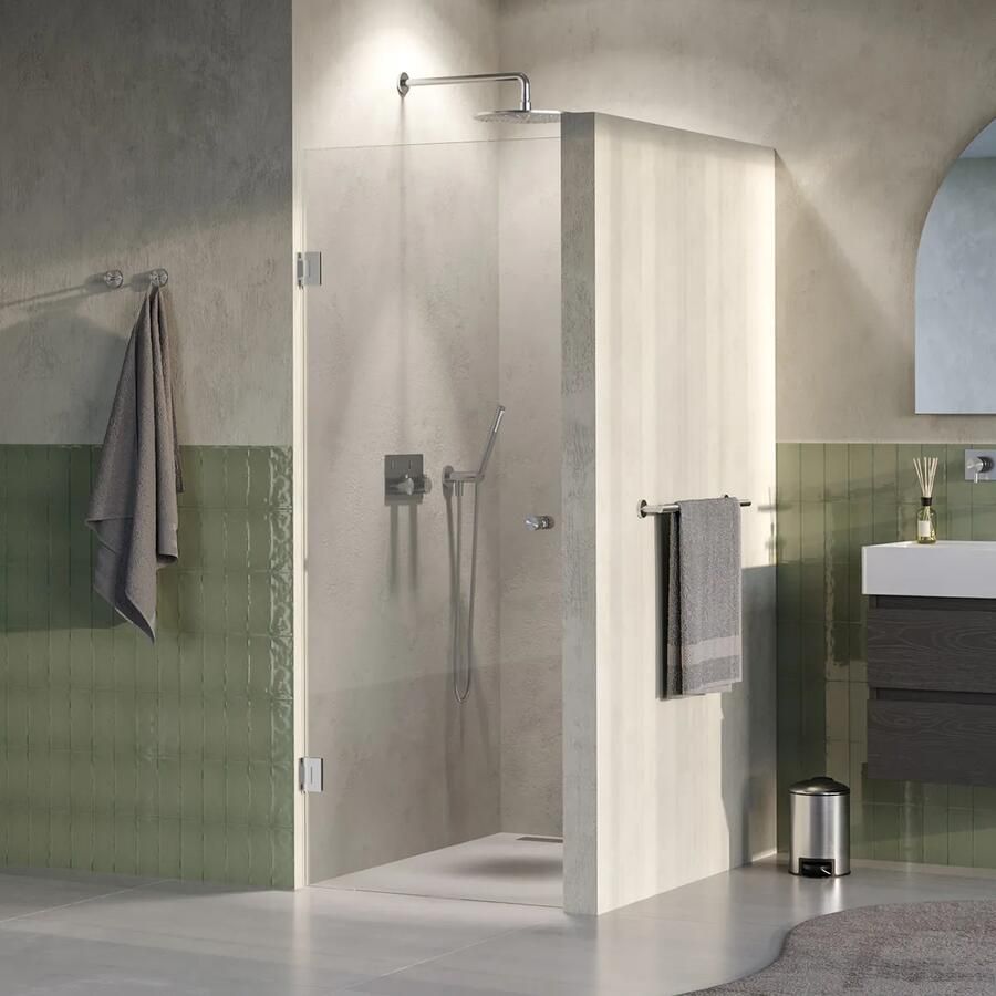 Brauer Void Carving profielloze nisdeur 80cm RVS geborsteld PVD