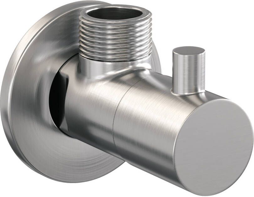 Brauer Brushed Edition hoekstopkraan RVS geborsteld PVD