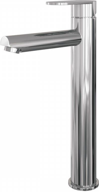 Brauer Chrome Edition ColdStart verhoogde wastafelkraan energy-saving model C chroom