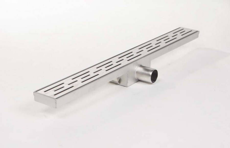 Brauer ColdStart Douchegoot 60x7cm zonder flens standaard rooster