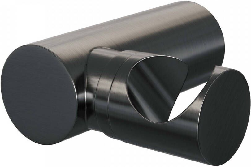 Brauer Gunmetal Edition Wandhouder handdouchehouder PVD geborsteld gunmetal 5-GM-043