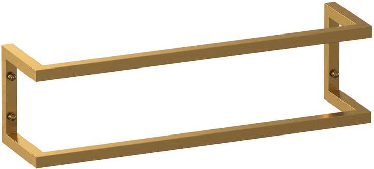 Brauer handdoekrek 60cm messing geborsteld PVD